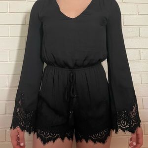 PacSun Kendall & Kylie Black Romper